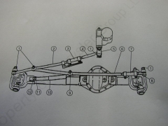 Schubstangenkopf Innen - Pitman Tie Rod Inner  Wrangler 07-14